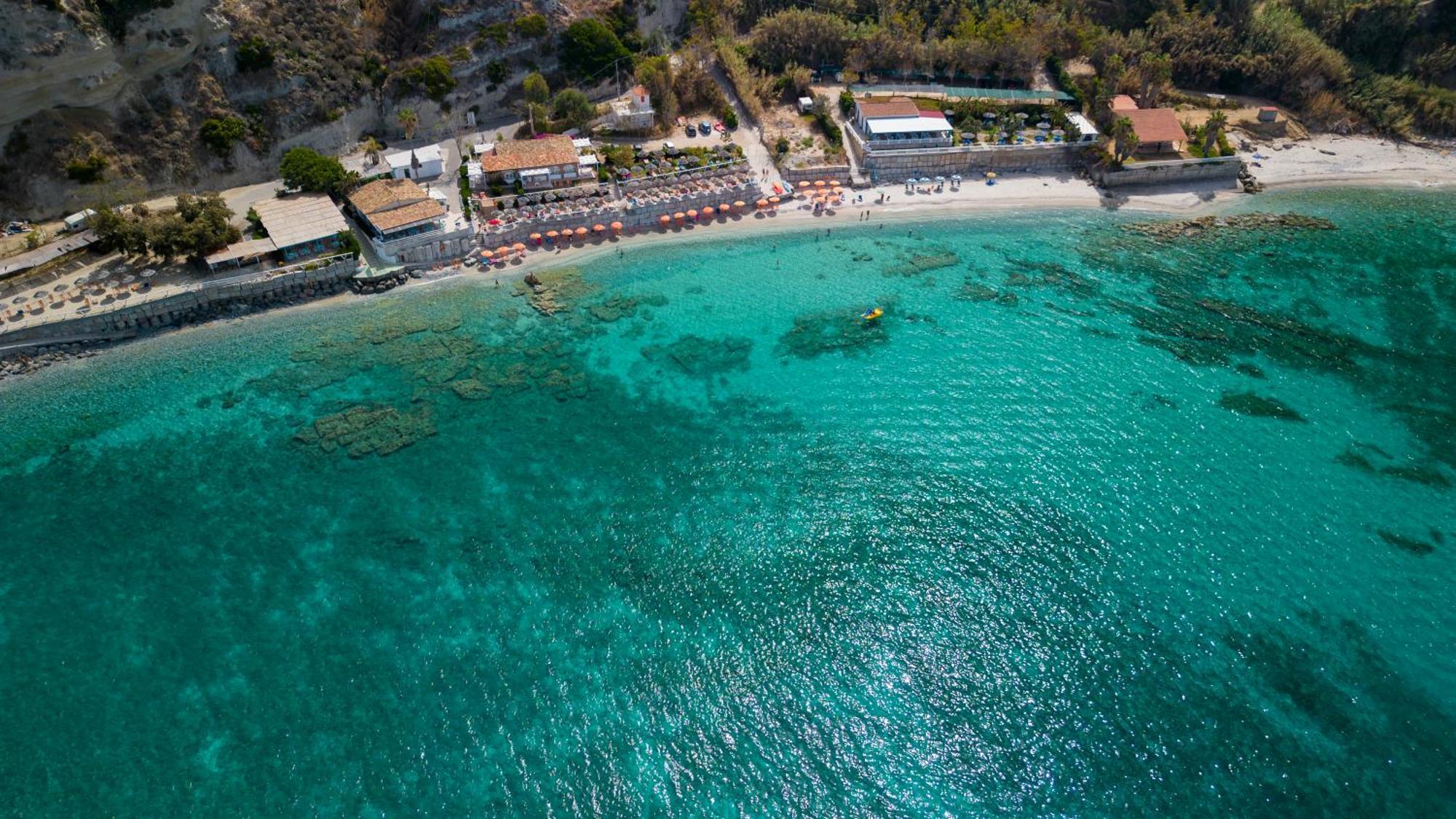 Stromboli Beach Tropea Santa Domenica  Zewnętrze zdjęcie